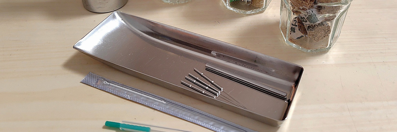 さまざまな鍼とお灸